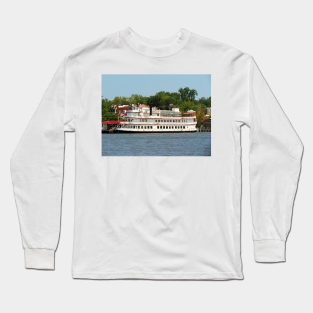 The Henrietta III Riverboat Long Sleeve T-Shirt by Cynthia48